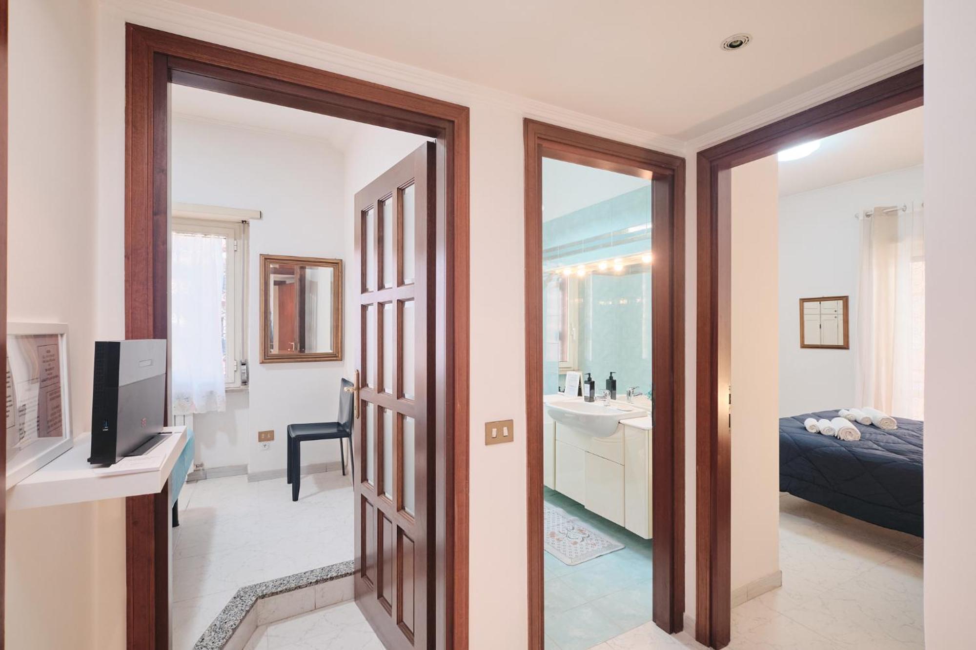 Parcheggio Gratuito, Wi-Fi -Netflix & Ac Apartment Roma Exterior foto